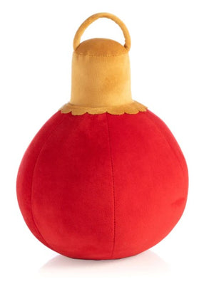 Merry Bauble Small Pillow Red