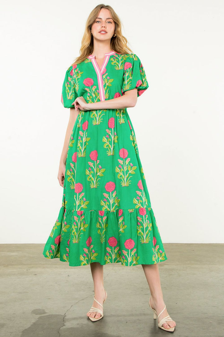 Layla Floral Print Dress