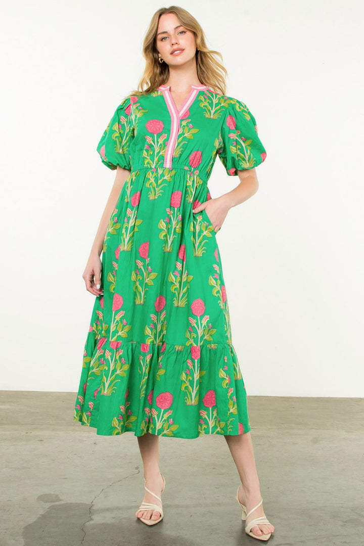 Layla Floral Print Dress