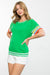 THML Green Knit Top