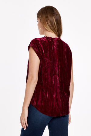 Yanis Top - Red Plum