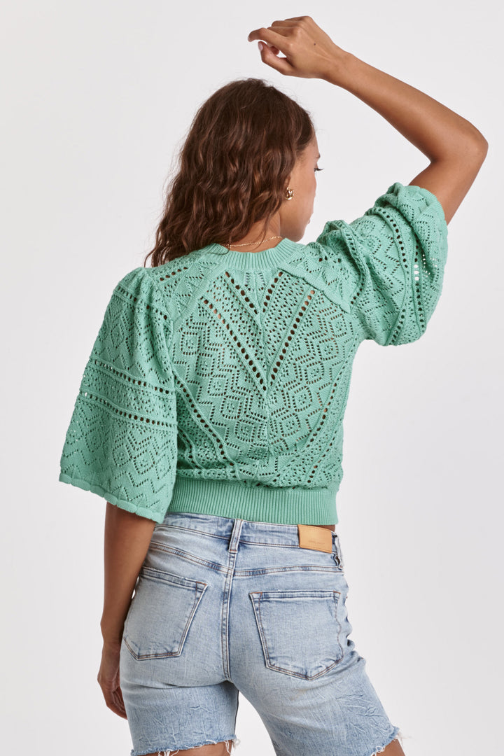 Bailey Knit Sweater Fresh Mint