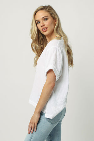 Jailee Top - White