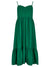 Green Pintuck Cami Dress