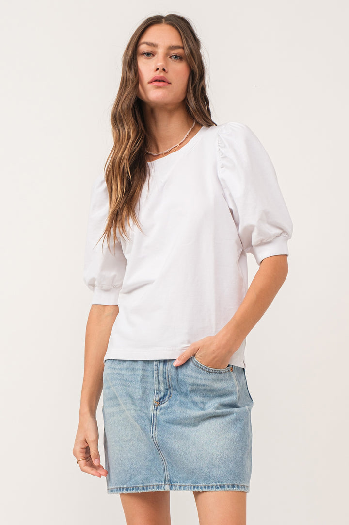 Tamryn White Sweatshirt
