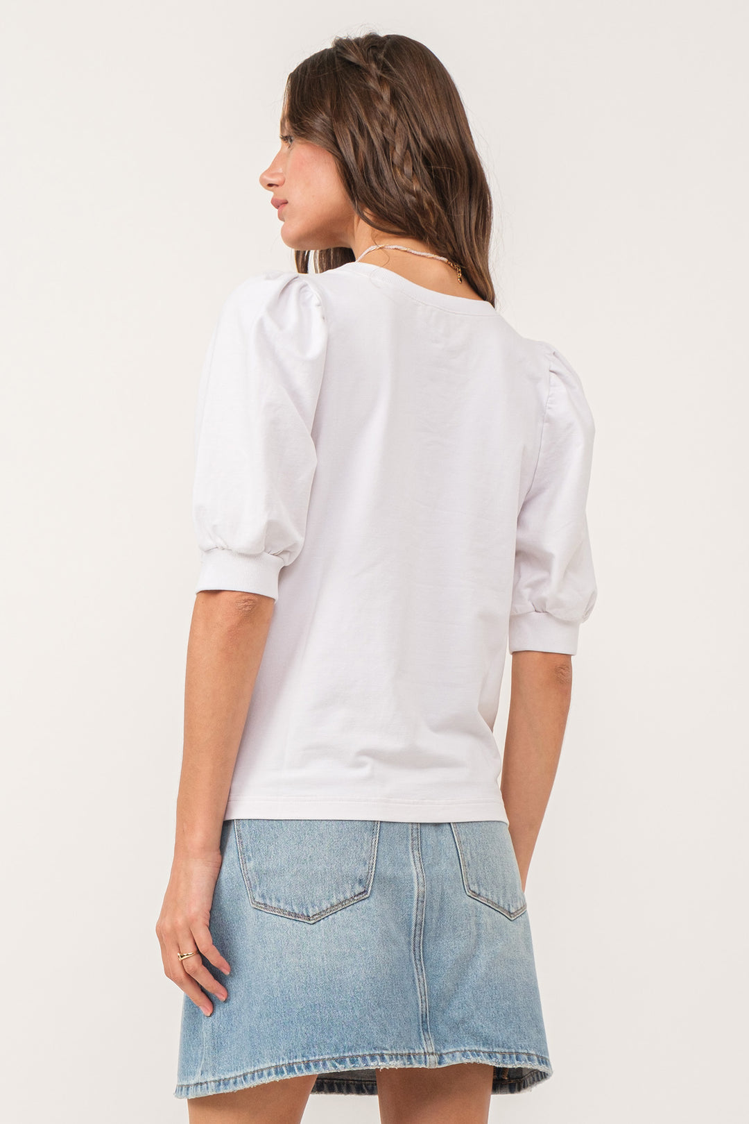 Tamryn White Sweatshirt