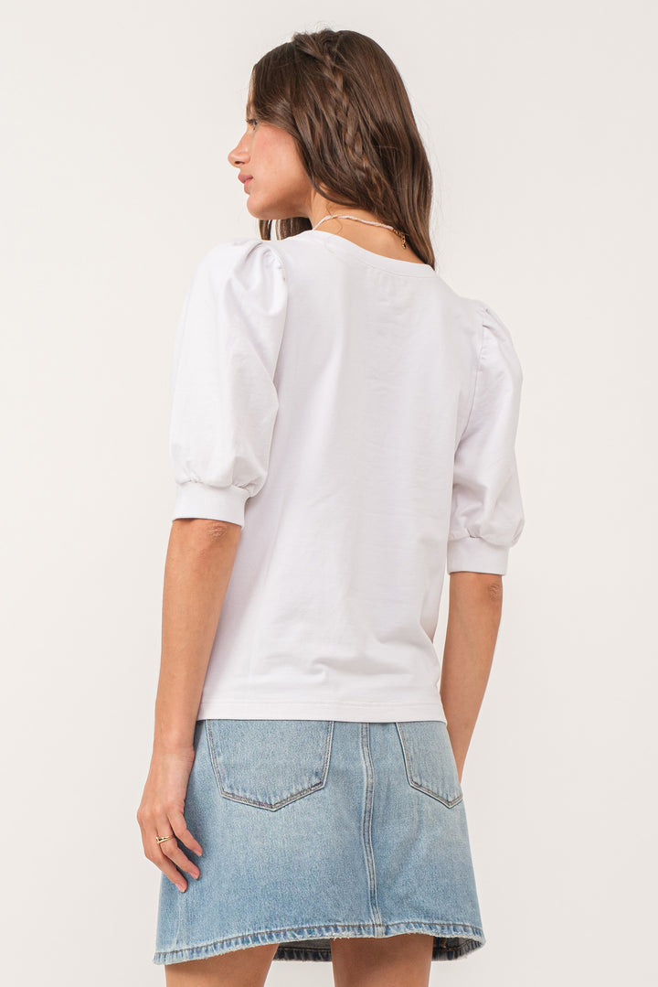 Tamryn White Sweatshirt