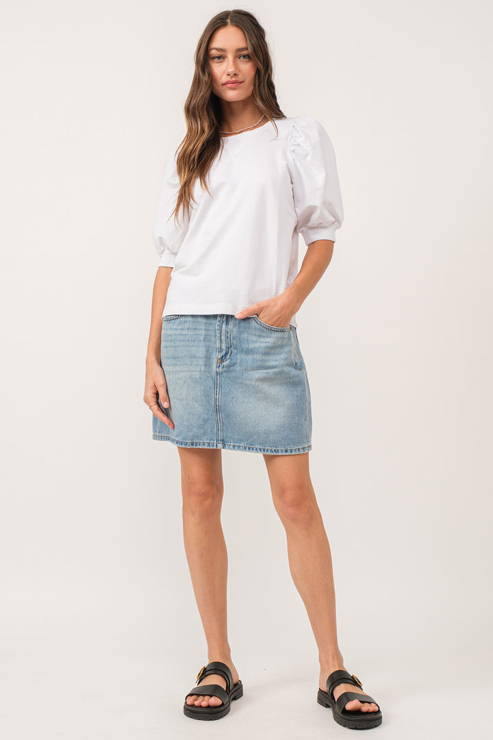 Tamryn White Sweatshirt