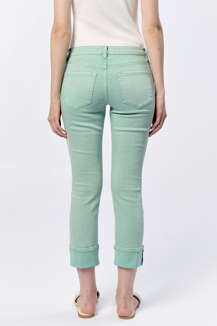 Dear John Blaire Cuffed Jean - Iceberg Green