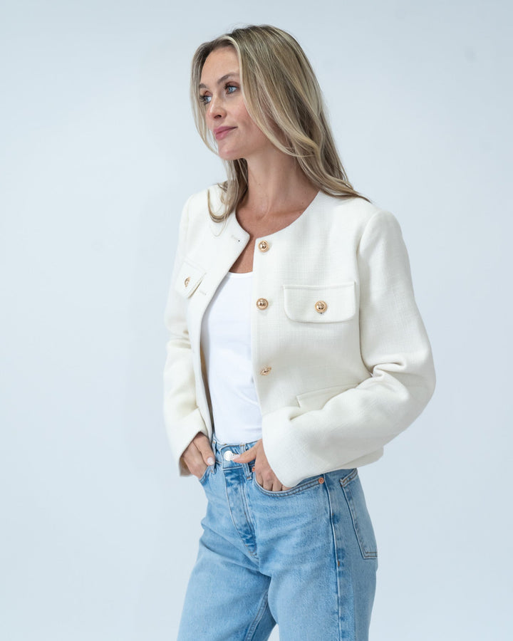 Blakey Round Neck Blazer