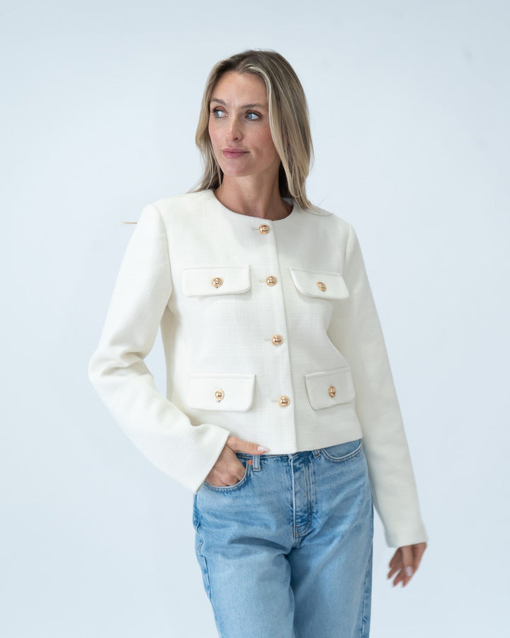 Blakey Round Neck Blazer