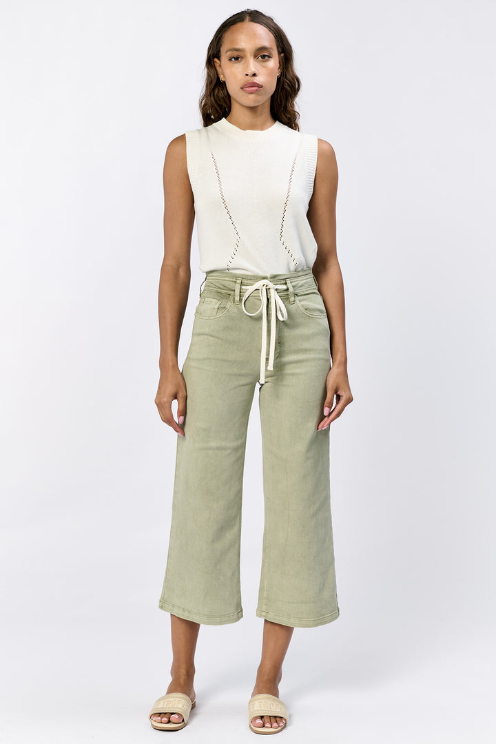 Dear John Audrey Cropped Pant - Sage