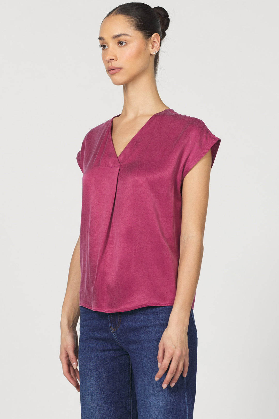 Kristen Top Forest Night - Dahlia Mauve