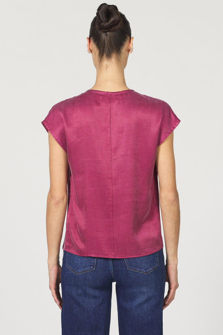 Kristen Top Forest Night - Dahlia Mauve