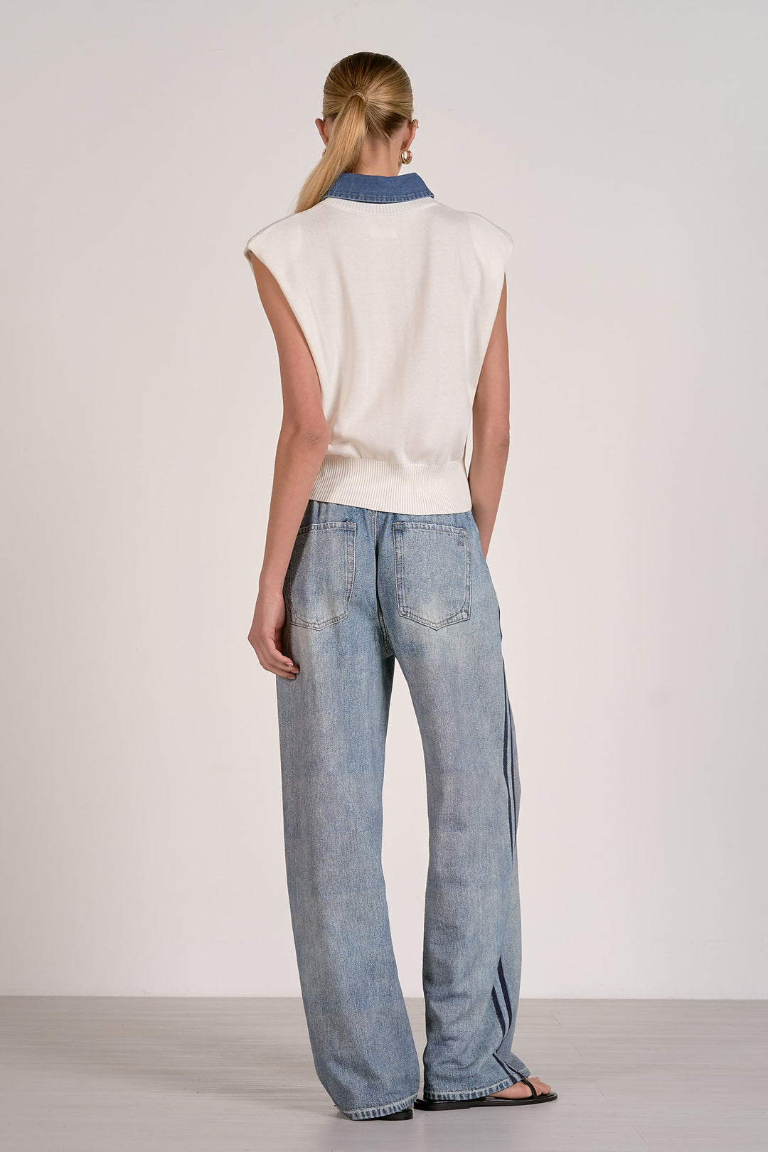 Elodie Knit Polo Top