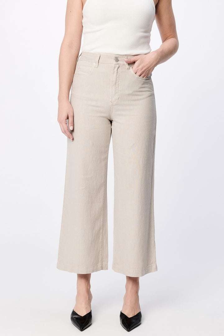 Dear John Audrey Cropped Pant - Stone