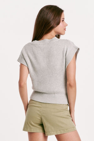 Renata Crochet Detail Sweater