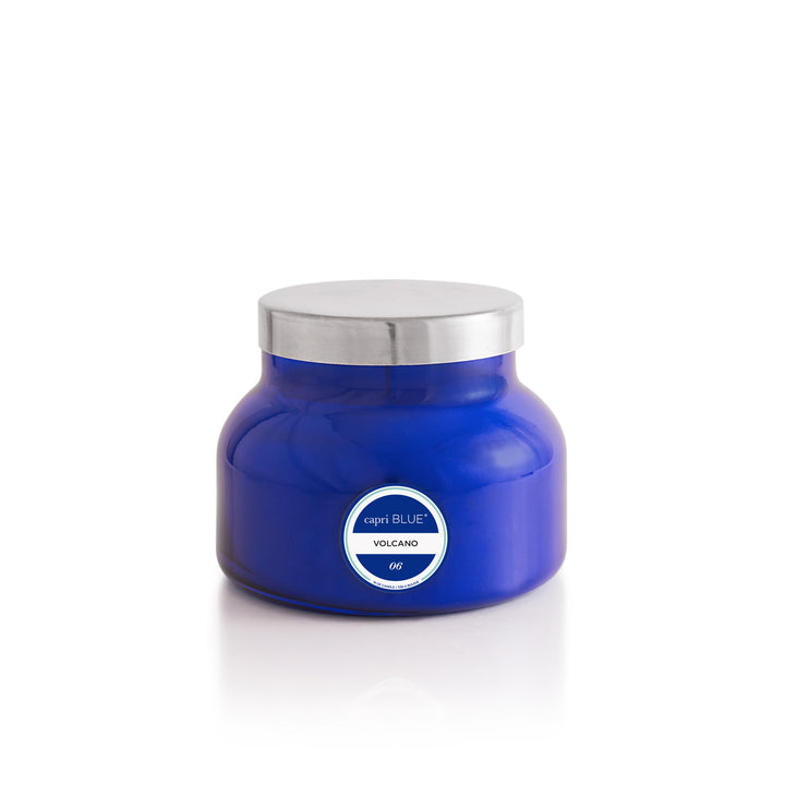 Capri Blue Volcano Signature Jar Candle - Blue