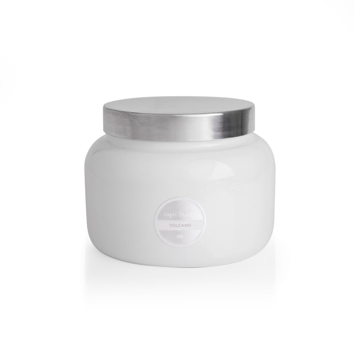 Capri Blue Volcano Jar Candle 19oz, White