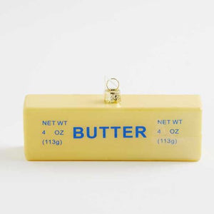 There is only one universal truth in life, and here it is: Everything is better with butter! You know we're right, which is why you're about to buy this clever little Stick of Butter Glass Christmas Ornament! It's the perfect stocking stuffer for the baker in your life, or for anyone who—like us—will sing butter's praises to the end of the earth!