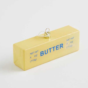There is only one universal truth in life, and here it is: Everything is better with butter! You know we're right, which is why you're about to buy this clever little Stick of Butter Glass Christmas Ornament! It's the perfect stocking stuffer for the baker in your life, or for anyone who—like us—will sing butter's praises to the end of the earth!