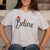 Believe Santa V-neck Tee