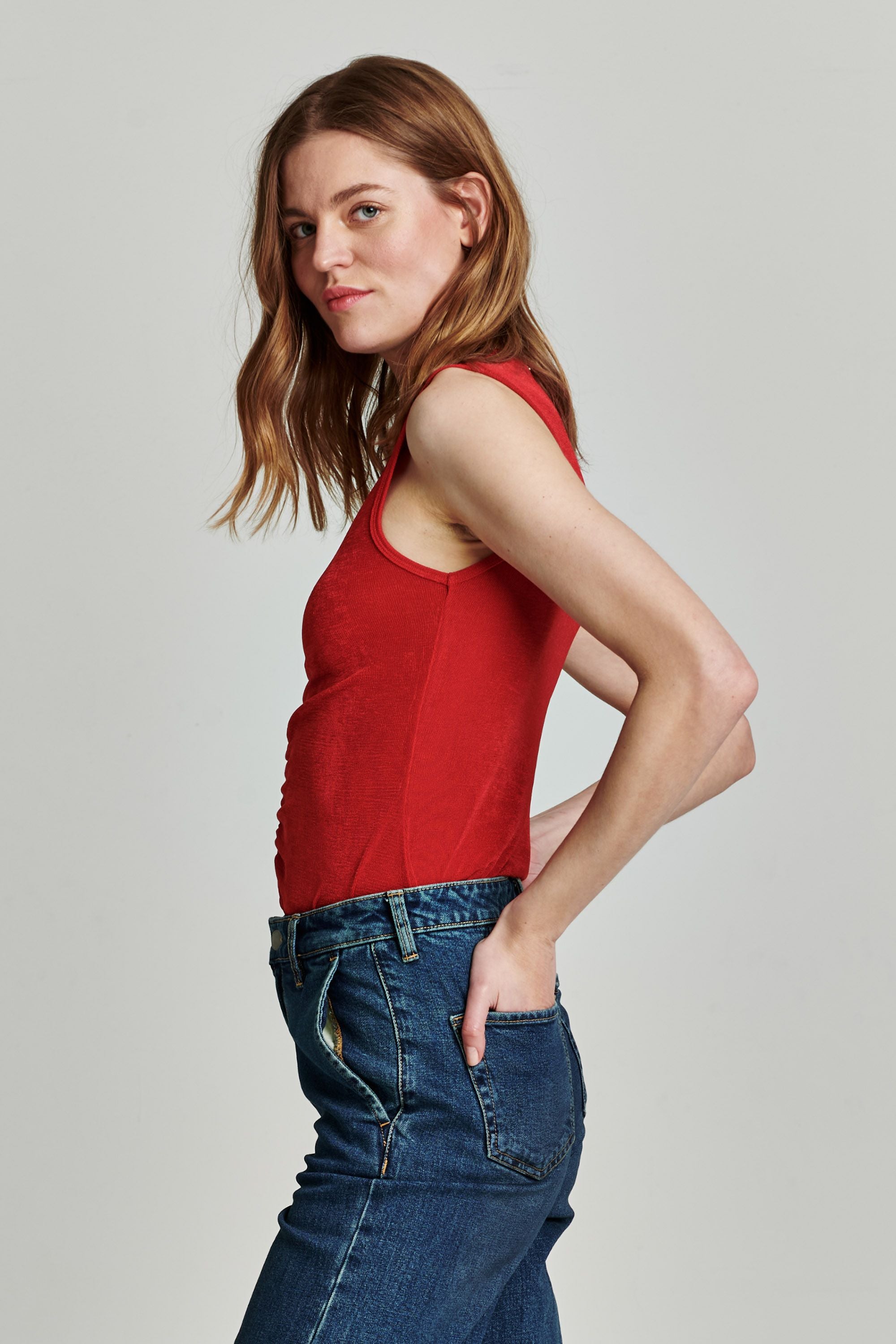 Skye Top Garnet