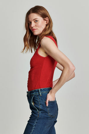 Skye Top Garnet