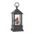 Inside, a beautiful red cardinal for our devoted bird lovers, in swirling glitter. When turned on a warm LED shines down on the figurine and swirling glitter to gives our Cardinal water lantern a whimsical look for the Christmas Holiday season.  Battery Operated or USB Adaptable  9.5 Inch Tall x 4 Inch Wide 3 Position Switch - On / Off / Timer 6 Hour Timer, Repeats Every 18 Hours 3 x AA Batteries Sold Separately Includes USB Cord (USB power adaptor not included)