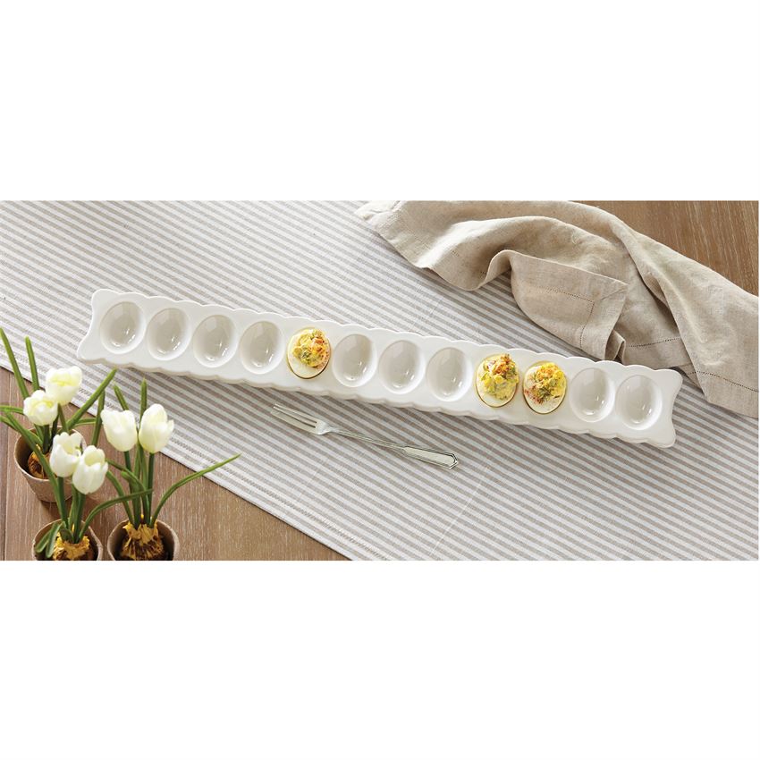 Deviled Egg Tray & Feeling Devilish Fork