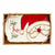 He's coming to town! This stunning vintage inspired serving plate offers a decidedly updated take on our beloved Christmas icon. We love it equally when it's paired with the coordinating cheese serving sets and tartan linens or mixed with solid colors and other festive patterns.   Perfect for gifting. It comes nestled in a craft brown box.  Size: Size: 5" x 8 1/2"  Material: STONEWARE