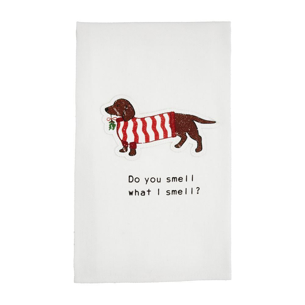 Holiday Pups Towel Smell