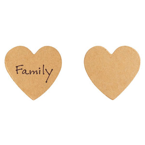 Count your blessings and keep them close with this beautiful jar with debossed sentiment "blessings" stamped into the ceramic covered with a mango wood lid.  Arrives with ten kraft paper heart slips. Size: jar is 6" high and 4 1/2" round. Each heart slip is 2 1/4" x 2 1/2".