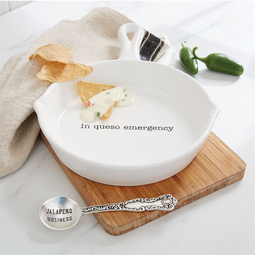 Skillet Queso Dip Bowl Set