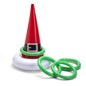 Inflatable Santa's Hat Ring Toss Game