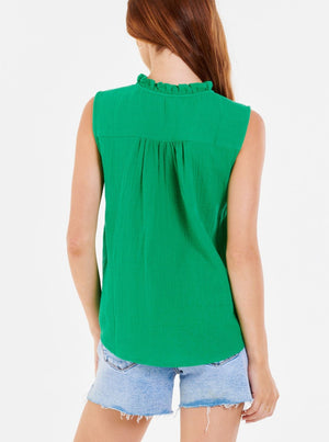 fia ruffle tank