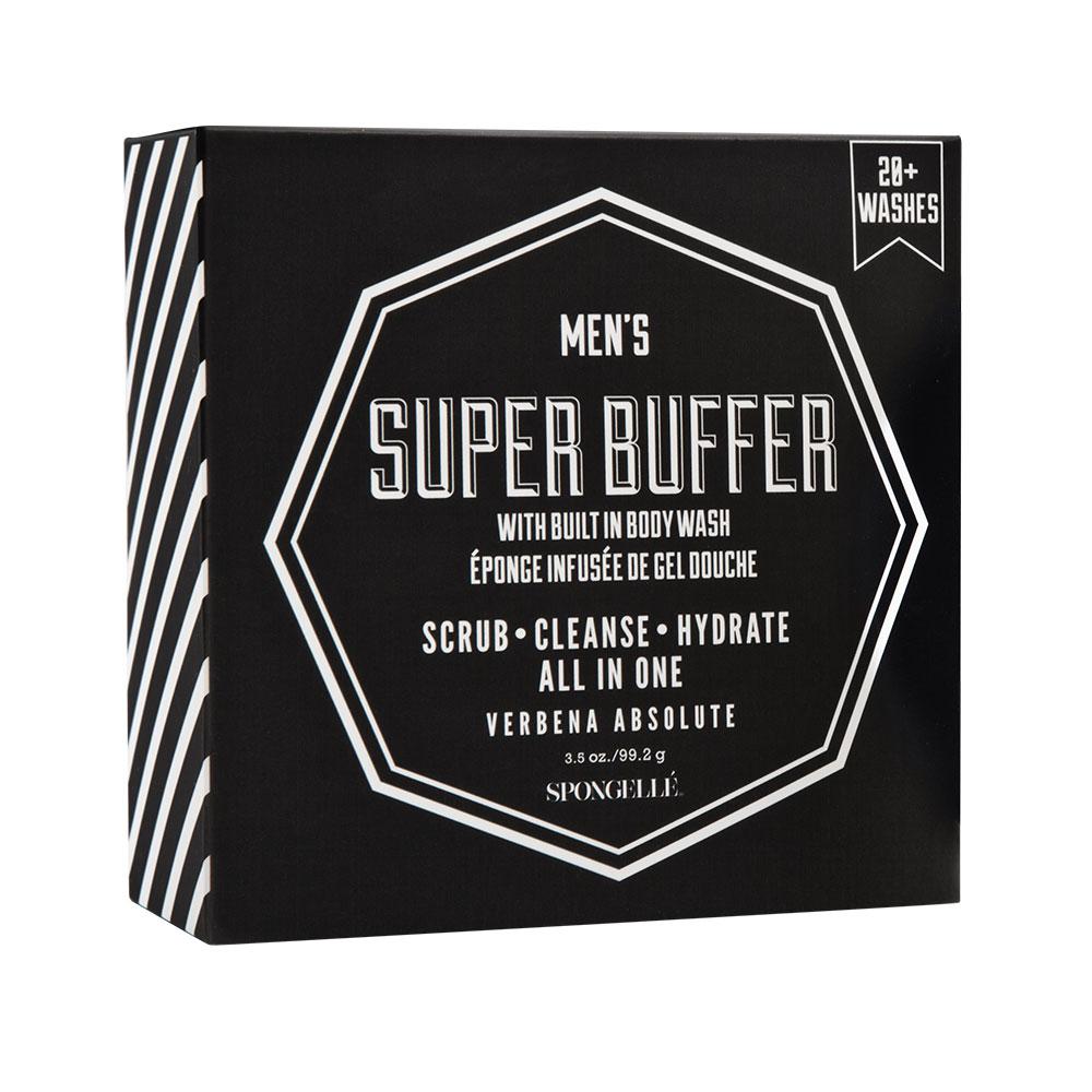 Spongelle Super Men's Buffer 20+ Washes