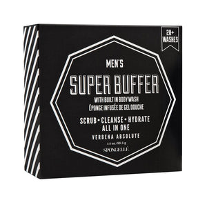 Spongelle Super Men's Buffer 20+ Washes