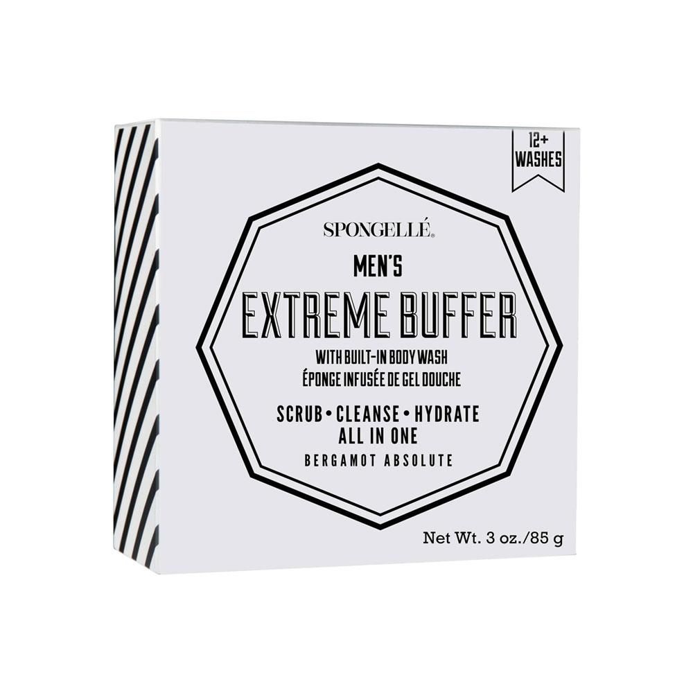 The Men's Extreme Buffer has a built-in body wash that will transform your shower experience. The invigorating scent of Bergamot Absolute is the perfect scent to kick-start your day, take to the gym or to refresh in the evenings. Enriched with cayenne pepper extracts to help boost circulation and make your skin feel smooth and clean shower after shower. 