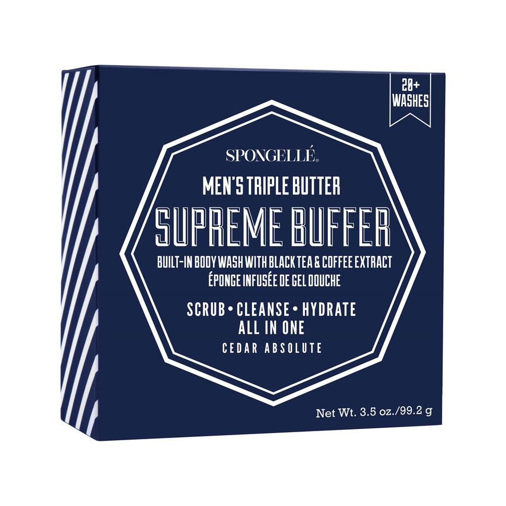 Spongelle Supreme Men's Buffer 20+ Washes