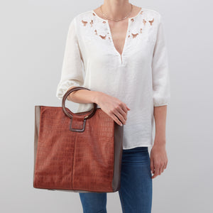 Hobo Heidi Tote in Brandy