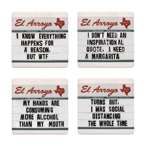 El Arroyo Ceramic Coaster Set