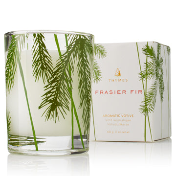 Bring the mountain fresh scent of Frasir Fir into your home. This crisp, just-cut forest fragrance evokes memories of cherished holidays spent with loved ones. Share the joy, this makes a perfect hostess gift for the holiday season.   Non-metal wick provides a clean burn. Approx. 15 hour burn time 2 oz.