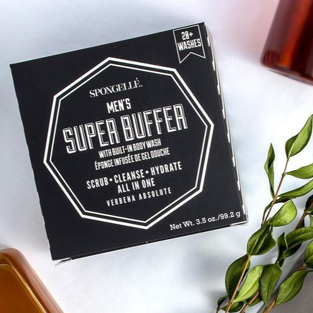 Spongelle Super Men's Buffer 20+ Washes
