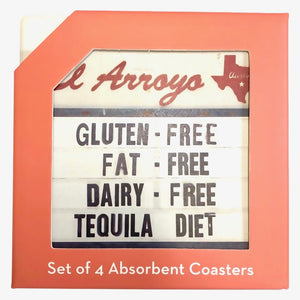 El Arroyo Ceramic Coaster Set
