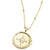 Gorjana Compass Coin Necklace