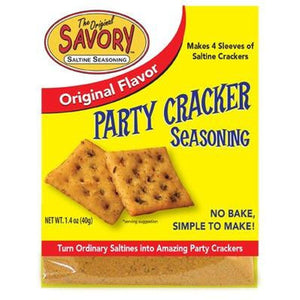 These zesty and tasty saltines are a great presentation by themselves and also go great with dips and cheeses. Try on your salads, soups, chili, or meatloaf to give it that extra flavor. Not just for parties. These snack crackers are great for the office, home, school, game, camping or just about any place.