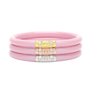 BuDhaGirl Pink Three Kings All Weather Bangles® (AWB®)