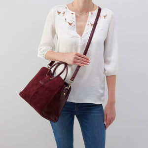 Hobo Heidi Satchel in Port