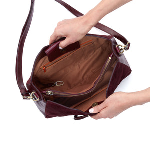 Hobo Heidi Satchel in Port